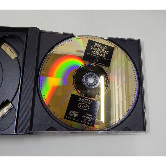 Irving Berlin, George Gershwin, Cole Porter Songbooks-Dejavu Retro Gold 2 CD set - Picture 7 of 11